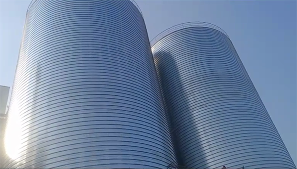 道外2座混凝土高架卷板仓